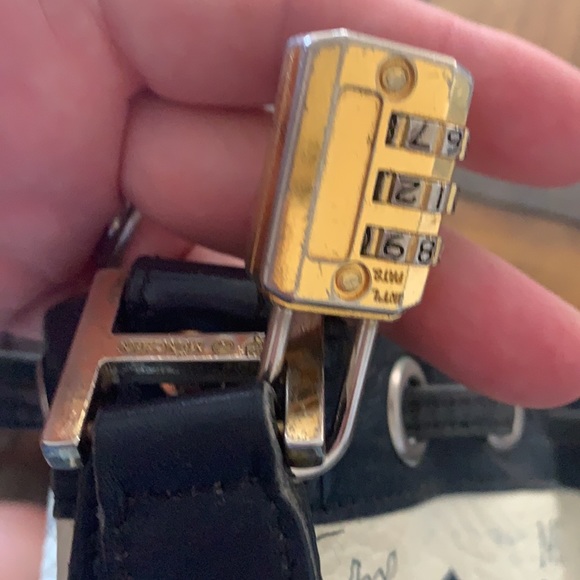 MCM Visetos Coated Canvas Drawstring ShoulderBag - Picture 10 of 16